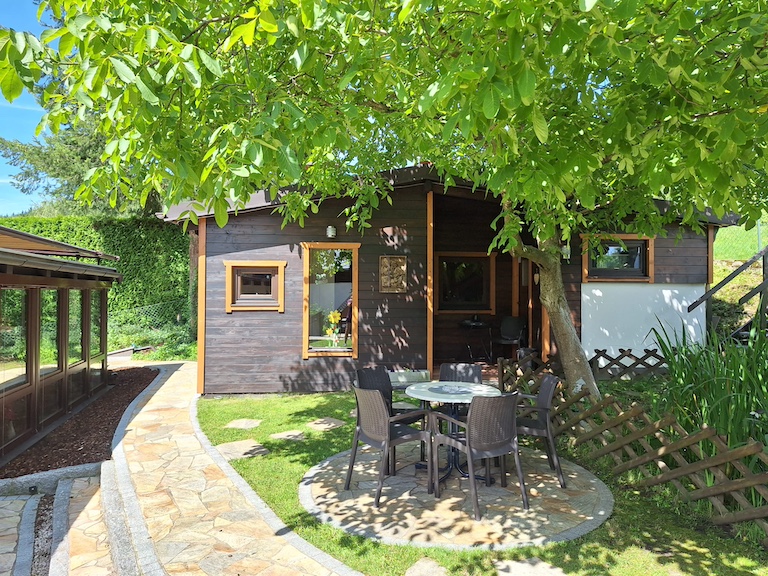 Ferienwohnung Blockhaus klein